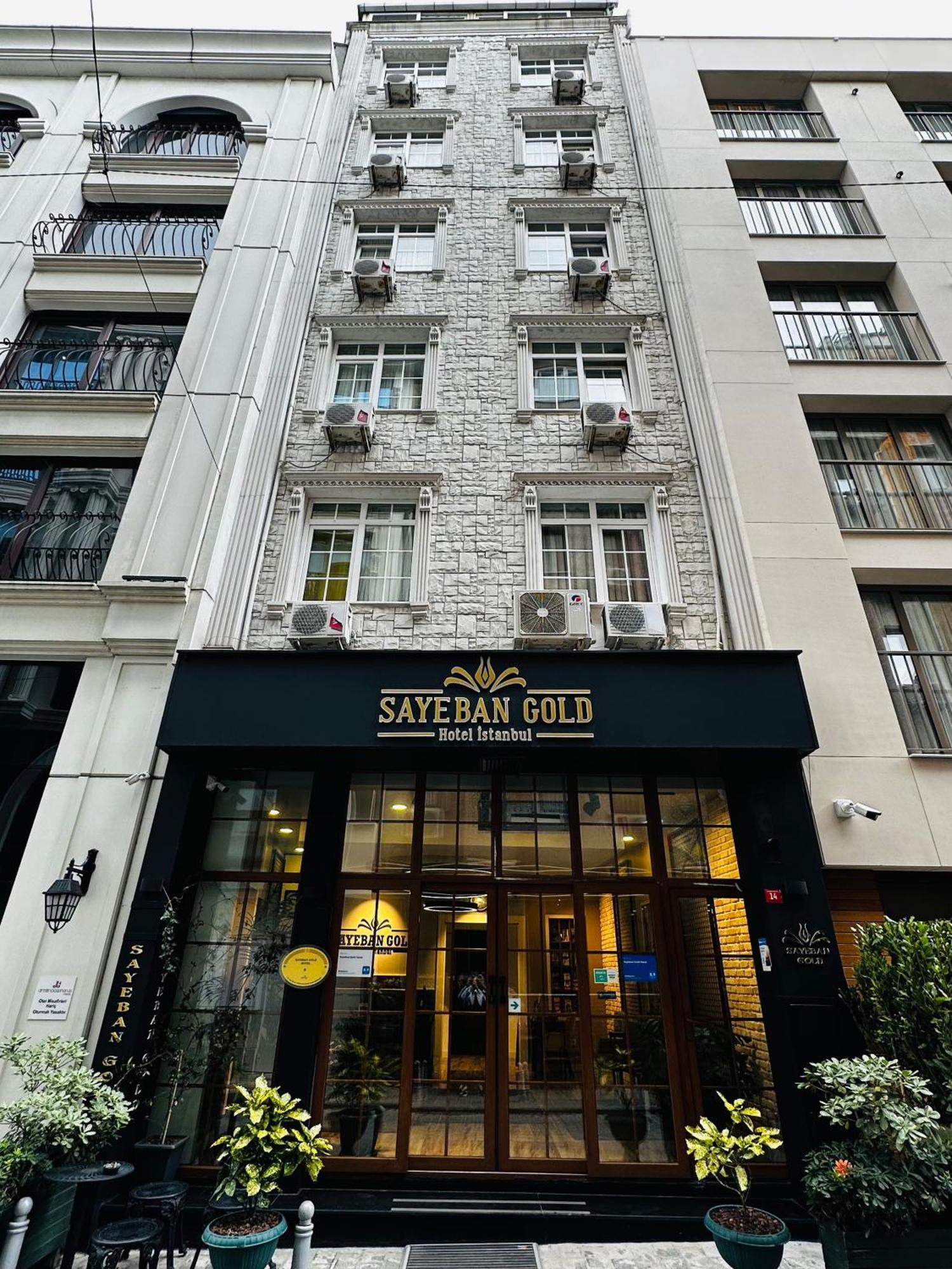 Sayeban Gold Hotel Istambul Exterior foto